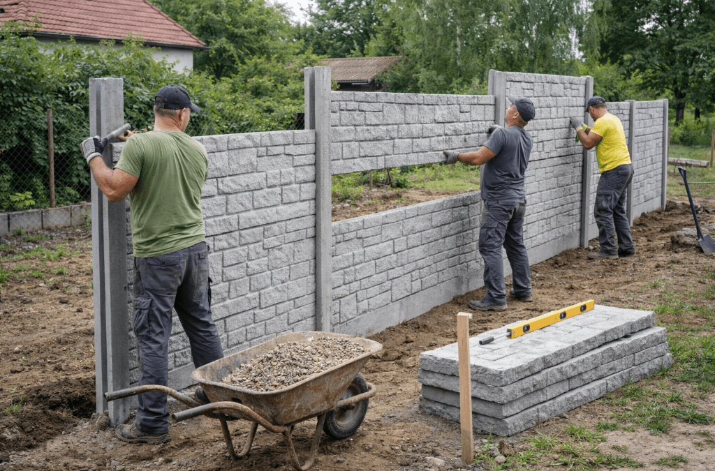 Kerítések telepítése: így lesz tartós és stabil a végeredmény